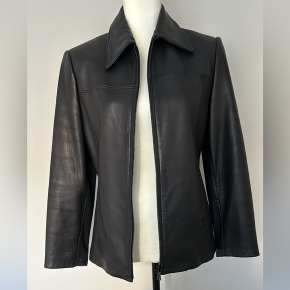 AM Studio Leather Jacket - Picture 1 of 6